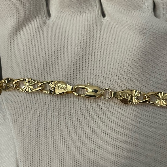 18K GOLD LEAF LINK CHAIN‼️ - Picture 9 of 13